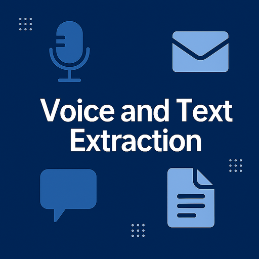 Voice and Text Extraction